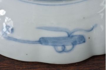 アンティーク雑貨　明治期!　古民具・骨董　伊万里　錦手八寸皿(2)