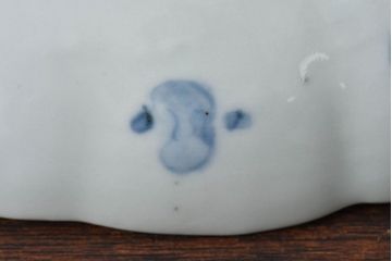 アンティーク雑貨　明治期!　古民具・骨董　伊万里　錦手八寸皿(2)