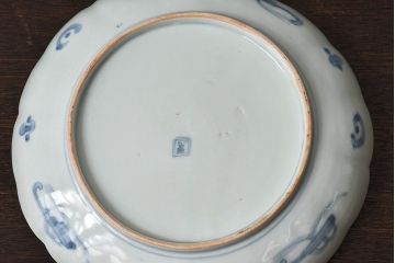 アンティーク雑貨　明治期!　古民具・骨董　伊万里　錦手八寸皿(3)