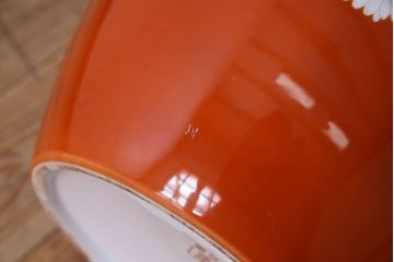 アンティーク雑貨　アンティーク　昭和初期　日陶　則武(オールドノリタケ)　菊絵の火鉢(3)