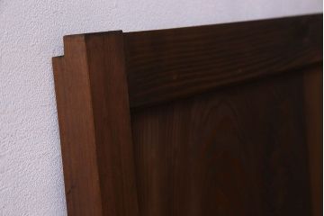 古民具・骨董　シンプルで実用的　杉材の板戸(窓)(1)
