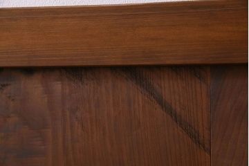古民具・骨董　シンプルで実用的　杉材の板戸2枚セット(窓)(2)