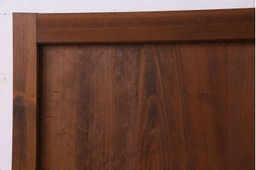 古民具・骨董　シンプルで実用的　杉材の板戸(窓)(3)