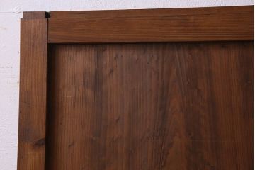 古民具・骨董　シンプルで実用的　杉材の板戸(窓)(3)