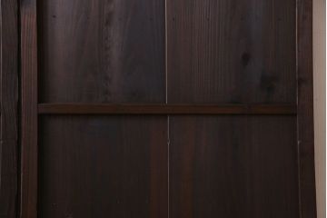 古民具・骨董　和モダンな横桟板戸(舞良戸)2枚セット