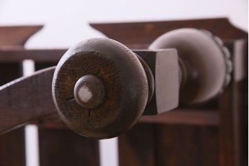 アンティーク家具　イギリスアンティーク　オーク材製の上質なドローリーフテーブル(エクステンションテーブル、ダイニングテーブル)