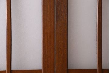 昭和レトロ　特大　教会で使われていたガラス引き戸(ガラス戸)2枚セット(3)