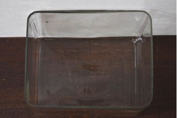 アンティーク雑貨　昭和レトロ　ゆらぎが魅力的なガラス容器