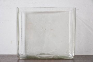 アンティーク雑貨　昭和レトロ　ゆらぎが魅力的なガラス容器