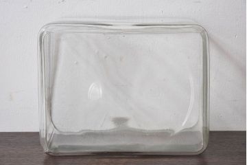 アンティーク雑貨　昭和レトロ　ゆらぎが魅力的なガラス容器