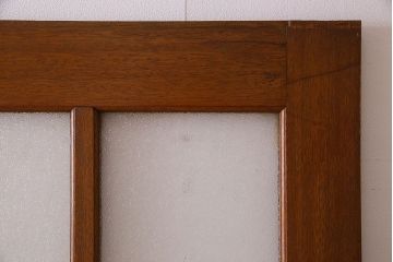 昭和レトロ　特大　教会で使われていたガラス引き戸(ガラス戸)2枚セット