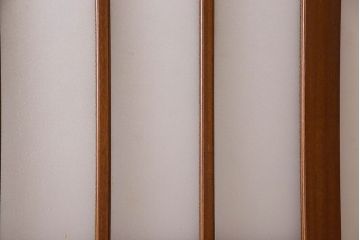 昭和レトロ　特大　教会で使われていたガラス引き戸(ガラス戸)2枚セット