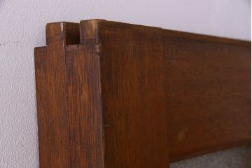 昭和レトロ　特大　教会で使われていたガラス引き戸(ガラス戸)2枚セット