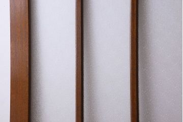 昭和レトロ　特大　教会で使われていたガラス引き戸(ガラス戸)2枚セット