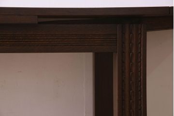 アンティーク家具　フランスアンティーク　パーケット天板　珍しい脚のデザインが印象的なエクステンションテーブル(ダイニングテーブル)