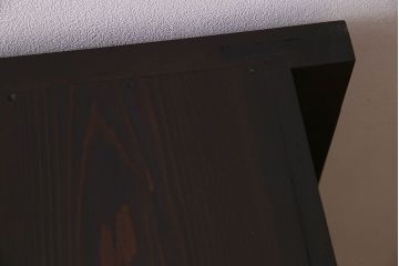 アンティーク家具　和製アンティーク　前面檜材　明治期の収納箪笥サイドボード(水屋箪笥)