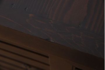 アンティーク家具　和製アンティーク　前面檜材　明治期の収納箪笥サイドボード(水屋箪笥)