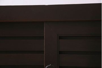 アンティーク家具　和製アンティーク　前面檜材　明治期の収納箪笥サイドボード(水屋箪笥)