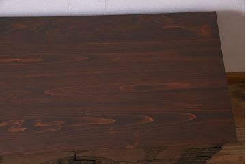 アンティーク家具　和製アンティーク　脚付き!観音開き時代箪笥ローボード(ローチェスト、引き出し、収納棚、テレビ台 )