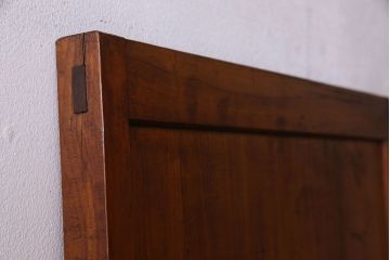 和製アンティーク　古いヒノキ材の質感が味のあるドア(扉)