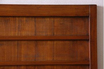 和製アンティーク　古いヒノキ材の質感が味のあるドア(扉)