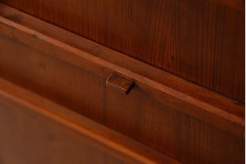 和製アンティーク　古いヒノキ材の質感が味のあるドア(扉)