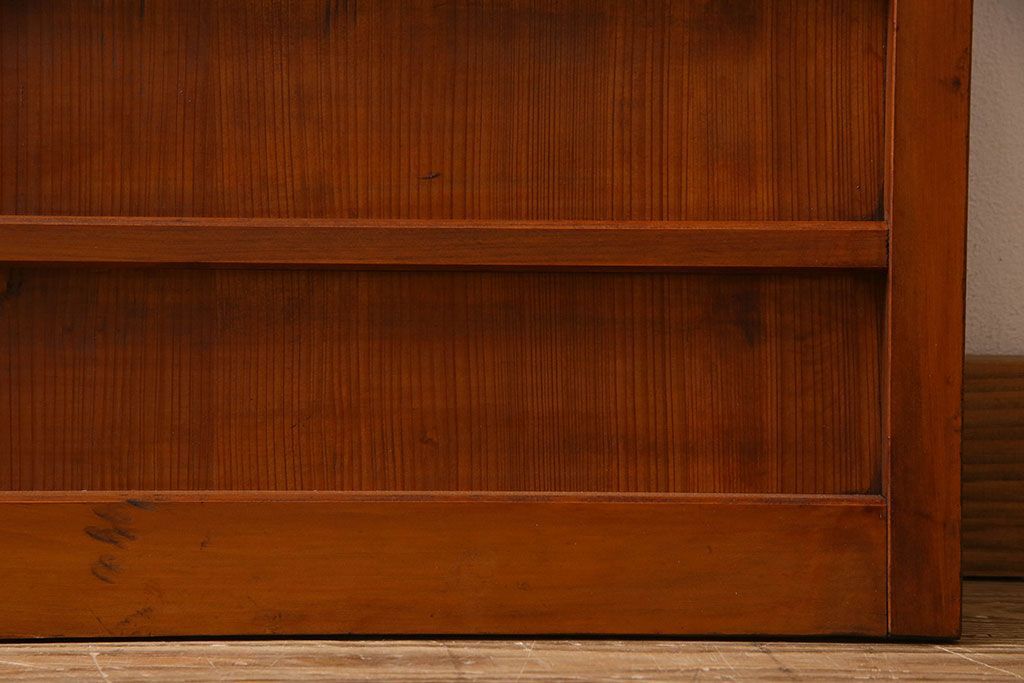 和製アンティーク　古いヒノキ材の質感が味のあるドア(扉)