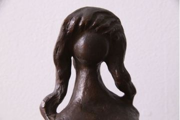 アンティーク雑貨　木内克　エーゲ海に捧ぐ　ブロンズ裸婦・木箱付き