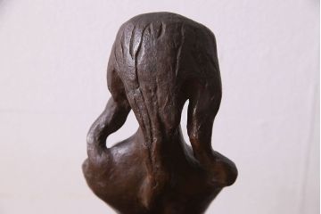 アンティーク雑貨　木内克　エーゲ海に捧ぐ　ブロンズ裸婦・木箱付き