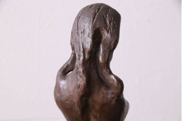 アンティーク雑貨　木内克　エーゲ海に捧ぐ　ブロンズ裸婦・木箱付き