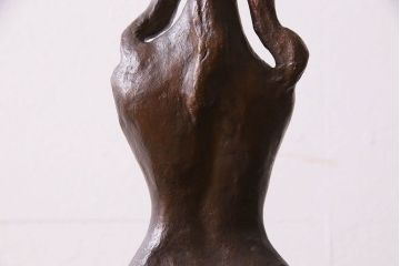 アンティーク雑貨　木内克　エーゲ海に捧ぐ　ブロンズ裸婦・木箱付き