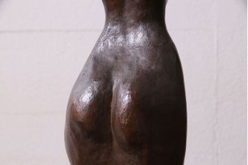 アンティーク雑貨　木内克　エーゲ海に捧ぐ　ブロンズ裸婦・木箱付き