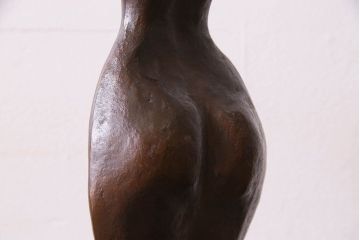 アンティーク雑貨　木内克　エーゲ海に捧ぐ　ブロンズ裸婦・木箱付き