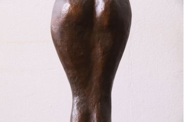 アンティーク雑貨　木内克　エーゲ海に捧ぐ　ブロンズ裸婦・木箱付き