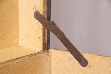 アンティーク雑貨　1940年頃　古い質感が味のあるアンティークトランク(収納箱)(2)