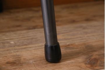 アンティーク家具　和製アンティーク　楠の木一枚板　鉄脚テーブル(アイアンテーブル、作業台、花台)