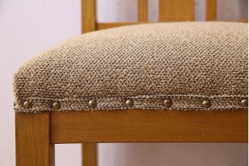 レトロ家具　レトロでかわいらしい　ブナ材のチェア(椅子)