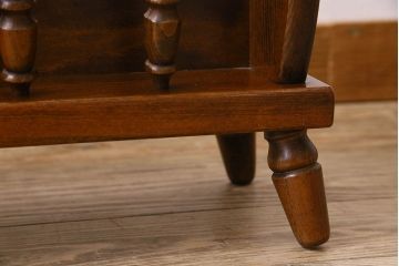 アンティーク雑貨　昭和レトロ　ビンテージキツツキ　飛騨産業　マガジンラック