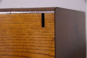 アンティーク雑貨　昭和レトロ　古い木製の裁縫箱(小引き出し、小物収納)