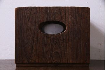 レトロ家具　桑材　桐材　昭和レトロの小引き出し(煙草盆、小物収納)