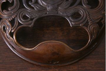 アンティーク雑貨　古民具・骨董　晴雲(原惣右衛門)作　斑紫銅香炉