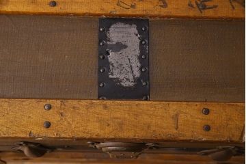 アンティーク雑貨　和製アンティーク　大ぶりのトランク(収納箱)