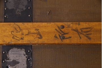 和製アンティーク　大ぶりのトランク(収納箱)