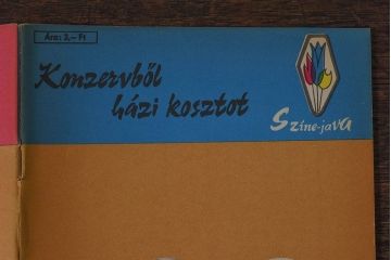 アンティーク雑貨　ビンテージ　1960年頃　ハンガリー製　レトロな雑誌(古書、英字本)(2)