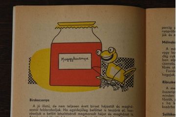 アンティーク雑貨　ビンテージ　1960年頃　ハンガリー製　レトロな雑誌(古書、英字本)(3)