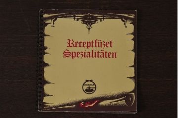 アンティーク雑貨　ドイツ製　ビンテージ　料理本(古書、洋書)