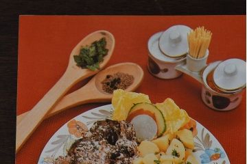 アンティーク雑貨　ドイツ製　ビンテージ　料理本(古書、洋書)