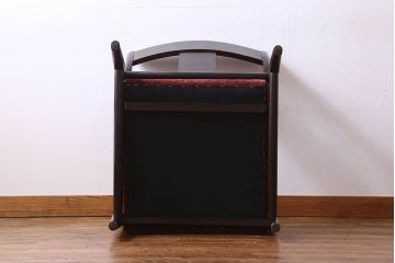 松本民芸家具　77型 曲肘　ビンテージアームチェア(1人掛けソファ)(定価23万)