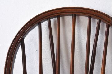 中古　ビンテージ　秋田木工　背もたれがお洒落なスティックバックチェア(椅子)(1)
