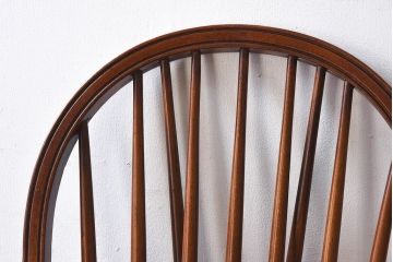 中古　ビンテージ　秋田木工　背もたれがお洒落なスティックバックチェア(椅子)(2)